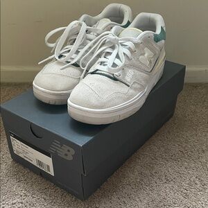 New Balance Grey Green 550